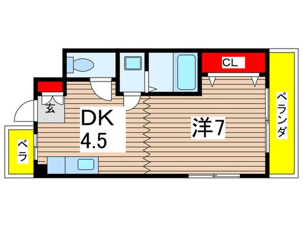 ア－バントリコンプレ－ルの物件間取画像